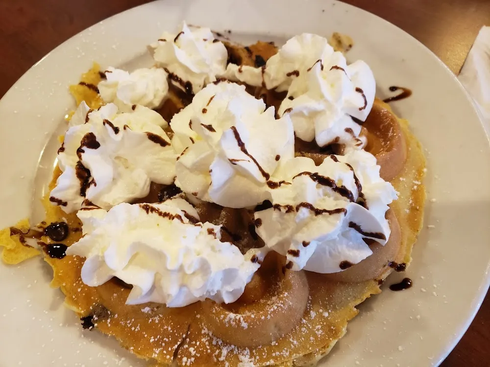 Belgian Waffles with Sides