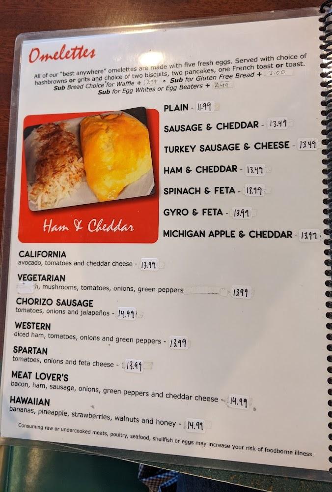 Sophia's House of Pancakes Menu image 4